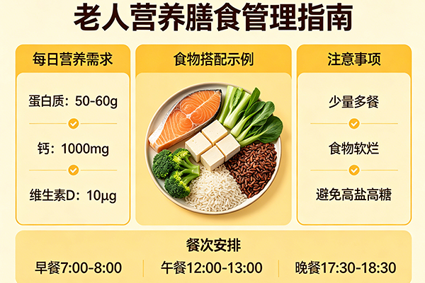 三山医伴老年营养膳食管理