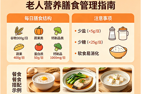 三山医伴老年营养膳食管理