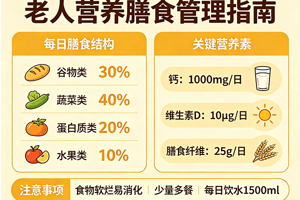 三山医伴老年营养膳食管理
