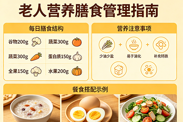 三山医伴老年营养膳食管理