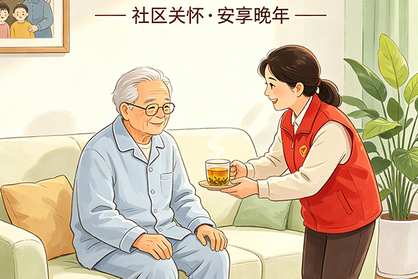三山医伴居家养老一对一服务场景