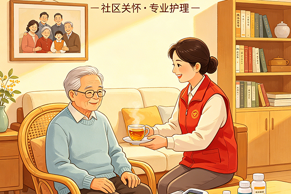 三山医伴居家养老一对一服务场景